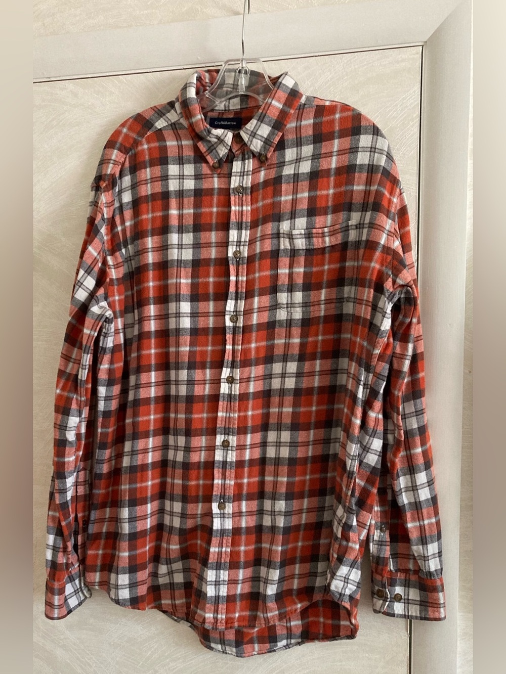 croft & barrow plaid flannel shirt